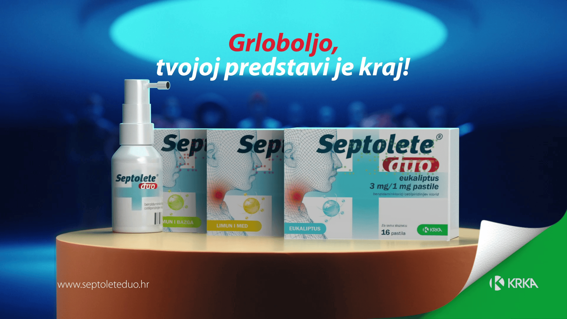 KRKA FARMA | SEPTOLETE DUO | TVC Packshot